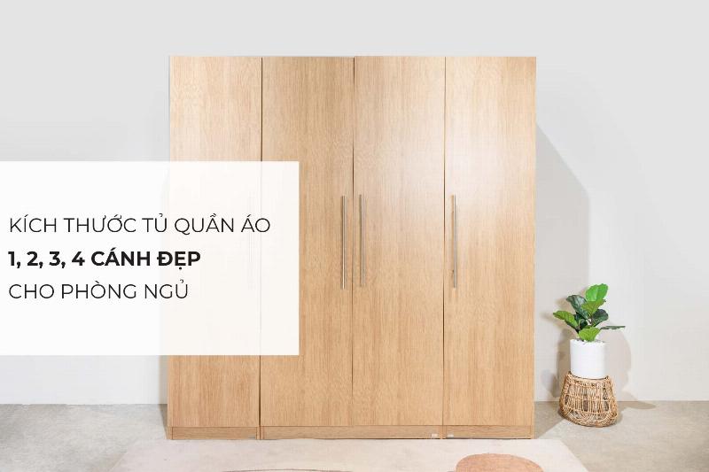 Kích thước tủ đầu giường tiêu chuẩn cho phòng ngủ hiện đại và tiện nghi